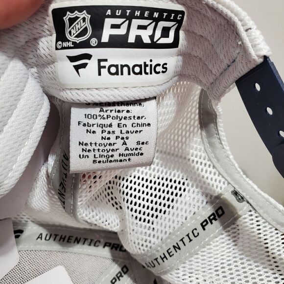 Washington Capitals NHL Fanatics Snapback Hat OSFA NWT Authentic Pro Red/White - Picture 7 of 9